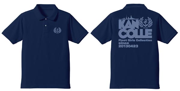 COSPA Kantai Collection -Kan Colle- Teitoku Senyou Polo Shirt / NAVY-XL