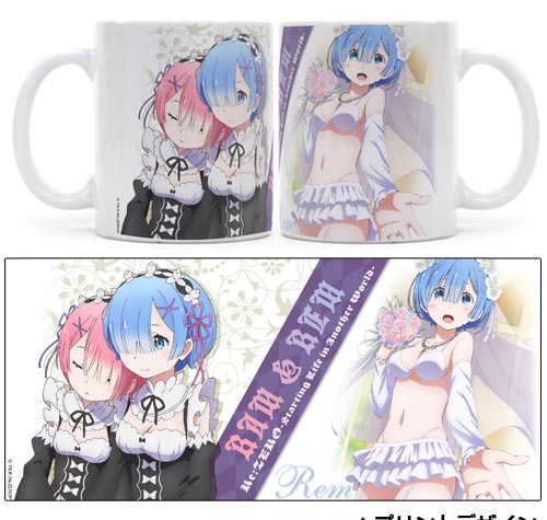 COSPA Re:ZERO -Starting Life in Another World- Full Color Mug: Rem รูปภาพ 1