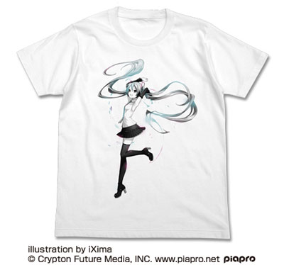 COSPA Hatsune Miku V4X - T-shirt / WHITE-S