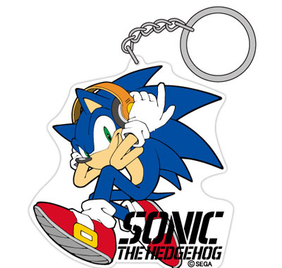 COSPA Sonic the Hedgehog - Acrylic Keychain: Sonic the Hedgehog