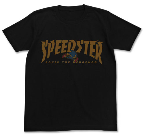 COSPA Sonic the Hedgehog - SPEEDSTER Sonic T-shirt / BLACK-L imagen 1
