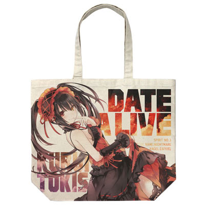 COSPA Date A Live Original Work Ver. - Kurumi Tokisaki Full Graphic Large Tote Bag Ver.2 / NATURAL