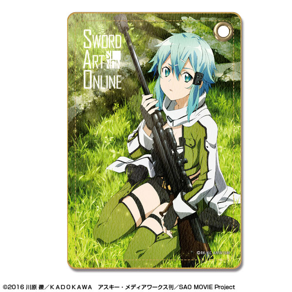 License Agent Sword Art Online - Leather Pass Case: Design 02 (Sinon) image 1