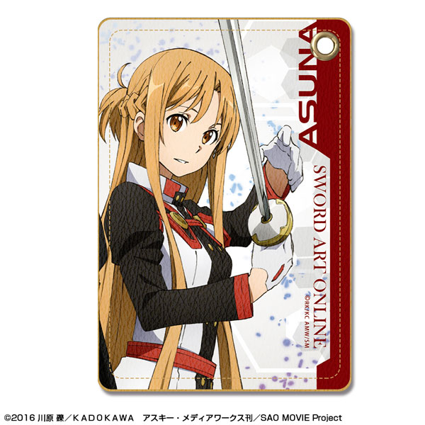 License Agent Sword Art Online - Leather Pass Case: Design 05 (Asuna /C) 图片 1
