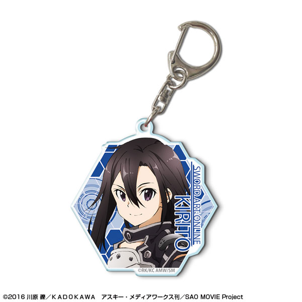 License Agent Sword Art Online - Acrylic Keychain: Design 02 (Kirito /B)