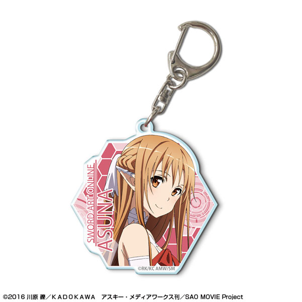 License Agent Sword Art Online - Acrylic Keychain: Design 04 (Asuna /B)