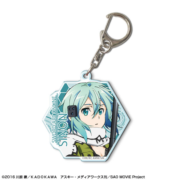 License Agent Sword Art Online - Acrylic Keychain: Design 05 (Sinon)