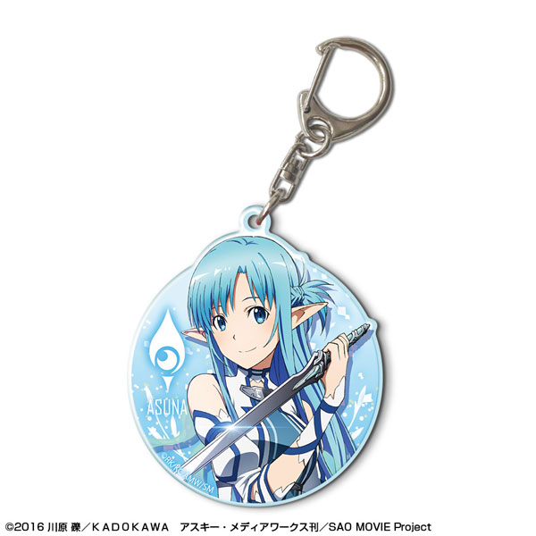 License Agent Sword Art Online - Acrylic Keychain: Design 06 (Asuna /C)