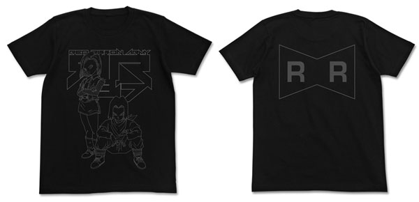 COSPA Dragon Ball Z - Android #17 & #18 T-shirt / BLACK-XL gambar 1