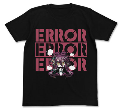COSPA No Game No Life - Zero Schwi Error T-shirt / BLACK-M Bild 1