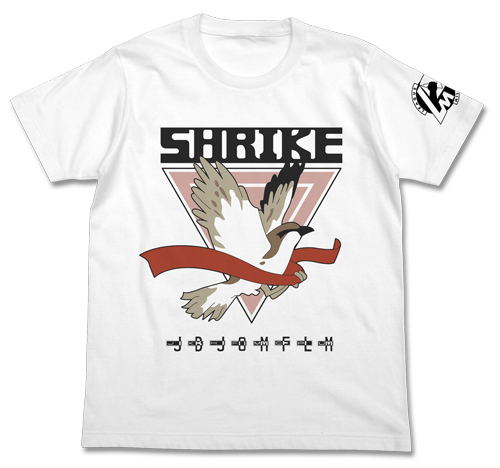 COSPA Mobile Suit V Gundam - Shrike Team Emblem T-shirt / WHITE-M