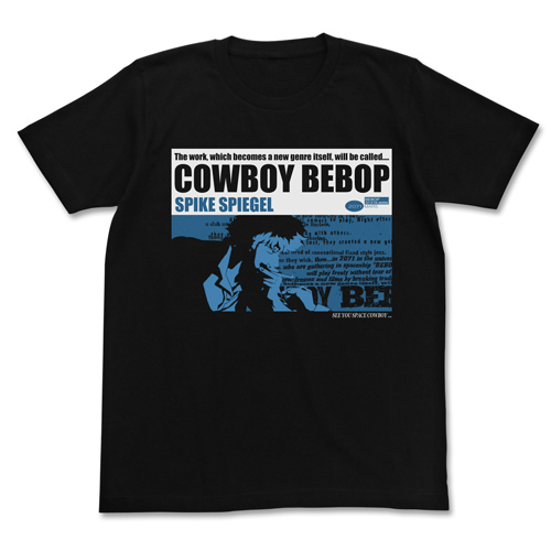 COSPA Cowboy Bebop - Spike Spiegel T-shirt Jacket Ver. / BLACK-XL hình ảnh 1
