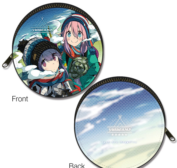 License Agent Yuru Camp - Marutto Leather Case: Design 02 (Nadeshiko Kagamihara & Rin Shima/A) รูปภาพ 1