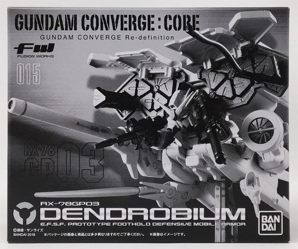 Bandai FW GUNDAM CONVERGE:CORE - Gundam GP03 Dendrobium [Candy Online Shop Exclusive]