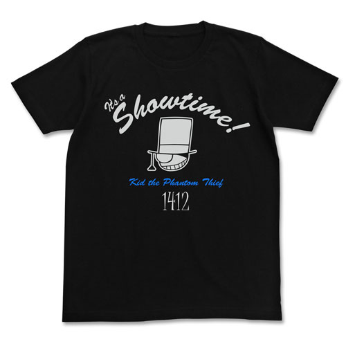COSPA Detective Conan - "Phantom Thief Kid" Icon Mark T-shirt / BLACK-L