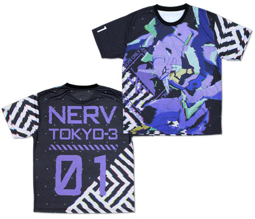 COSPA EVANGELION - Evangelion Unit-01 Double-sided Full Graphic T-shirt / S