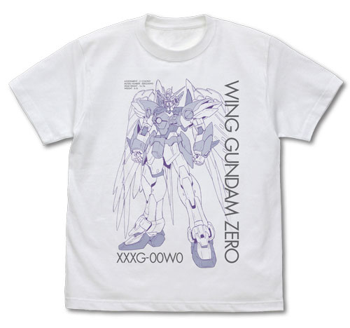 COSPA Gundam Wing: Endless Waltz - "Wing Gundam Zero EW" T-shirt / WHITE - L Bild 1