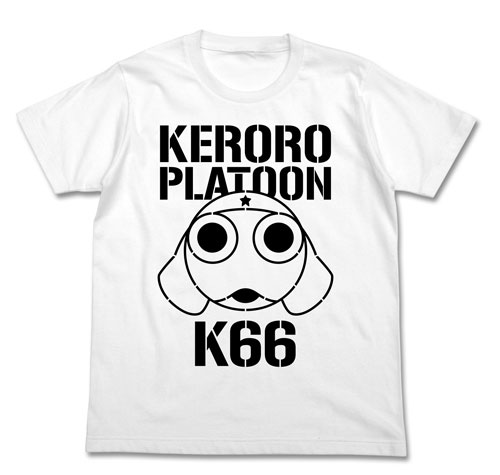 COSPA Keroro Gunso K66 T-shirt /WHITE-M