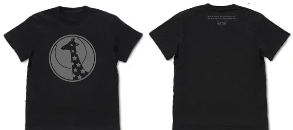 COSPA Shoujo Kageki Revue Starlight Giraffe Mark T-shirt /BLACK-M Bild 1