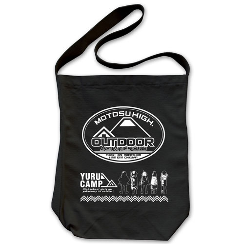 COSPA Yuru Camp Yuru Camp Shoulder Tote Bag /BLACK imagen 1