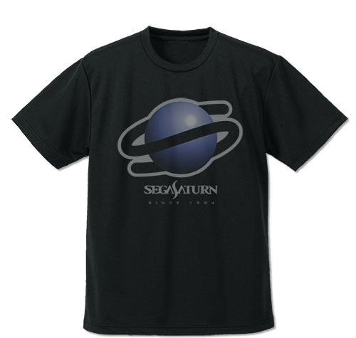 COSPA Sega Saturn Dry T-shirt /BLACK-L รูปภาพ 1