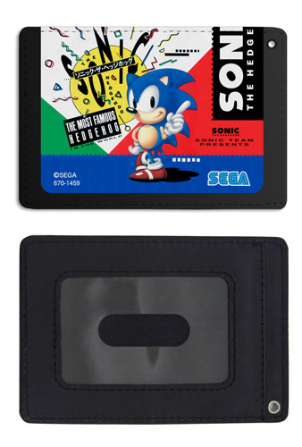 COSPA Sonic the Hedgehog Sonic Mega Drive Ver. Full Color Pass Case imagen 1