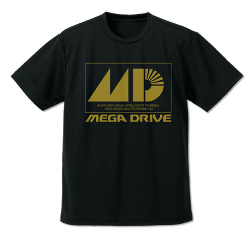 COSPA Megadrive Dry T-shirt /BLACK-L