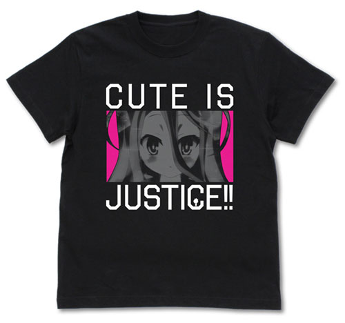 COSPA No Game No Life Cute is Justice! T-shirt /BLACK-S Bild 1