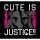 COSPA No Game No Life Cute is Justice! T-shirt /BLACK-S Bild 2