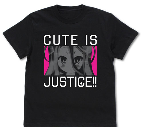 COSPA No Game No Life Cute is Justice! T-shirt /BLACK-XL Bild 1