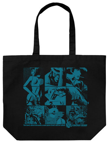 COSPA Cowboy Bebop Cowboy Bebop Large Tote Bag /BLACK