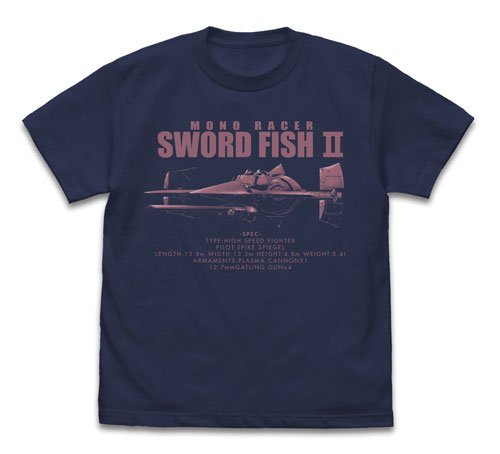 COSPA Cowboy Bebop Swordfish II T-shirt /INDIGO-M hình ảnh 1