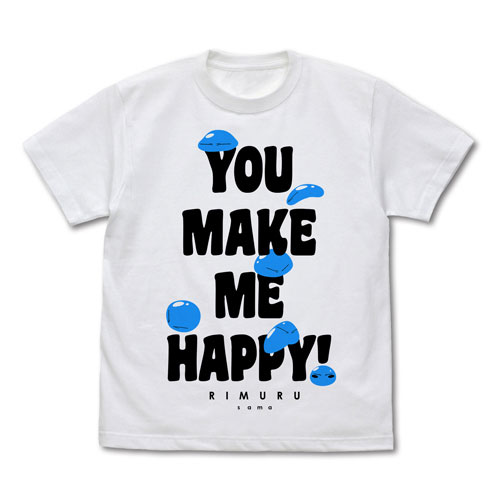 COSPA That Time I Got Reincarnated as a Slime Minna no Rimuru-sama T-shirt /WHITE-XL Bild 1