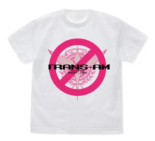 COSPA Mobile Suit Gundam 00 Trans-Am wa Tsukauna Yo! T-shirt /WHITE-L รูปภาพ 1
