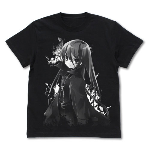 COSPA Shakugan no Shana Original Edition Shana T-shirt /BLACK-L