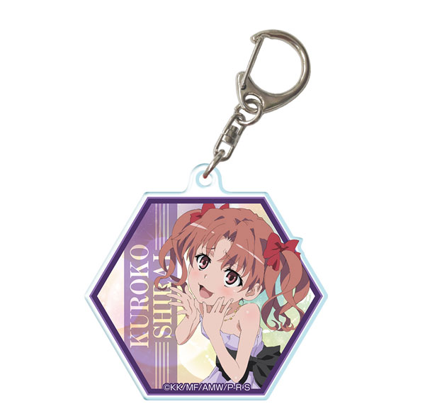 License Agent Toaru Kagaku no Railgun S Acrylic Keychain Design 03 (Kuroko Shirai /A) Bild 1