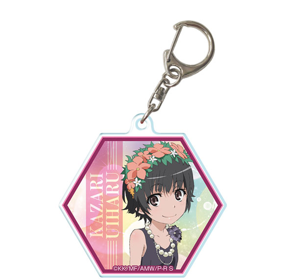 License Agent Toaru Kagaku no Railgun S Acrylic Keychain Design 04 (Kazari Uiharu /A) รูปภาพ 1