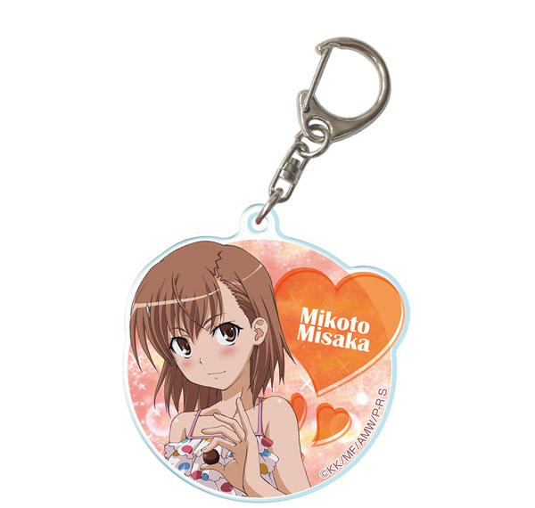License Agent Toaru Kagaku no Railgun S Acrylic Keychain Design 06 (Mikoto Misaka /C) รูปภาพ 1