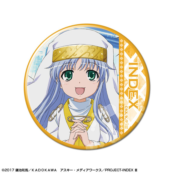 License Agent Toaru Majutsu no Index III Tin Badge Design 02 (Index /B) 图片 1