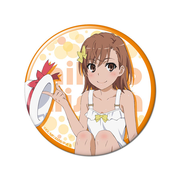 License Agent Toaru Kagaku no Railgun S Tin Badge Design 01 (Mikoto Misaka /A) รูปภาพ 1