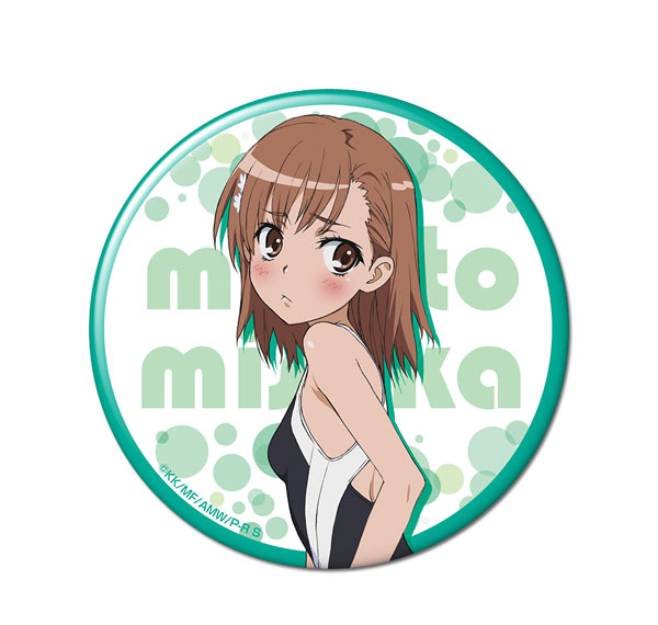 License Agent Toaru Kagaku no Railgun S Tin Badge Design 02 (Mikoto Misaka /B) Bild 1