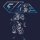 COSPA Dragon Ball Super Broly Super Saiyan Blue Goku & Vegeta T-shirt /NAVY-M gambar 2