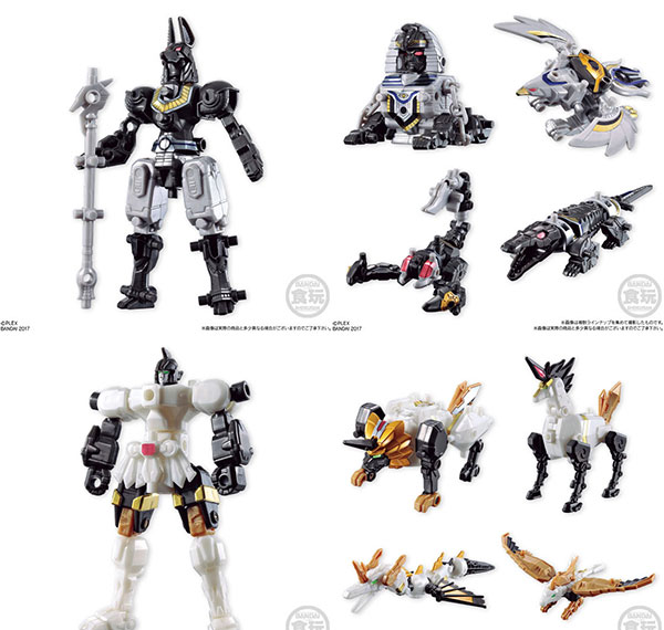 Bandai Mugen Saga Dark Pharaoh VS Paladin Arthur Complete 10Figure Set Bild 1