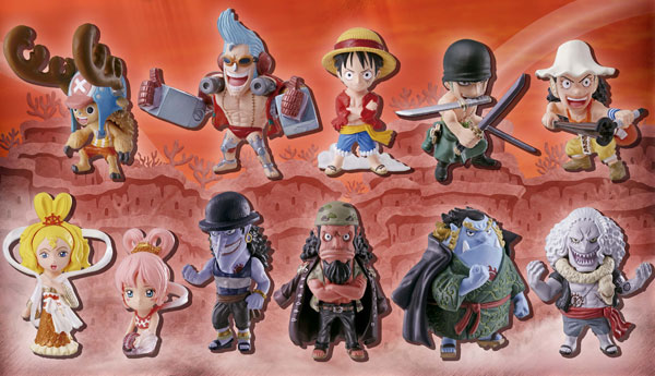 Bandai ONE PIECE Collection Mer-people and Friends All 11 Normal Types + All 1 Secret Type Set