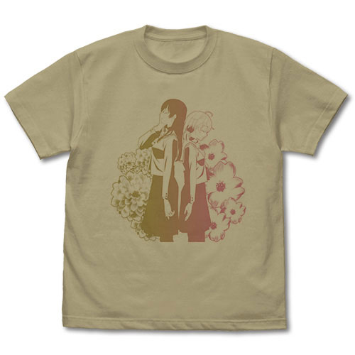 COSPA Bloom Into You Yuu & Touko T-shirt /SAND KHAKI-L