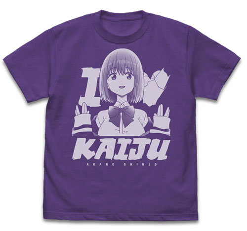 COSPA SSSS.GRIDMAN Akane Shinjo T-shirt /VIOLET PURPLE-S