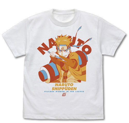COSPA NARUTO Shippuden Naruto Uzumaki T-shirt /WHITE-S รูปภาพ 1