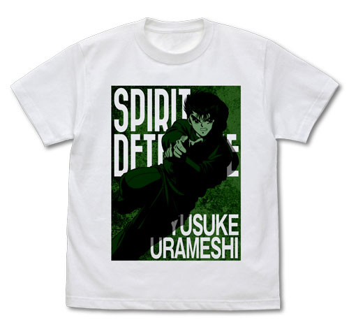 COSPA YuYu Hakusho Yusuke Urameshi T-shirt /WHITE-S