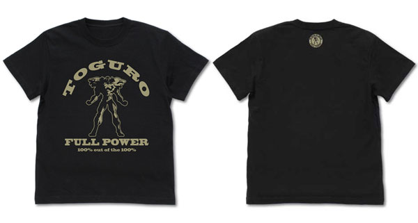COSPA YuYu Hakusho Younger Toguro 100% in 100% T-shirt /BLACK-XL