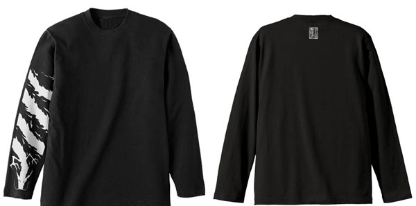 COSPA YuYu Hakusho Hiei Kokuryuu Long Sleeve T-shirt /BLACK-L รูปภาพ 1